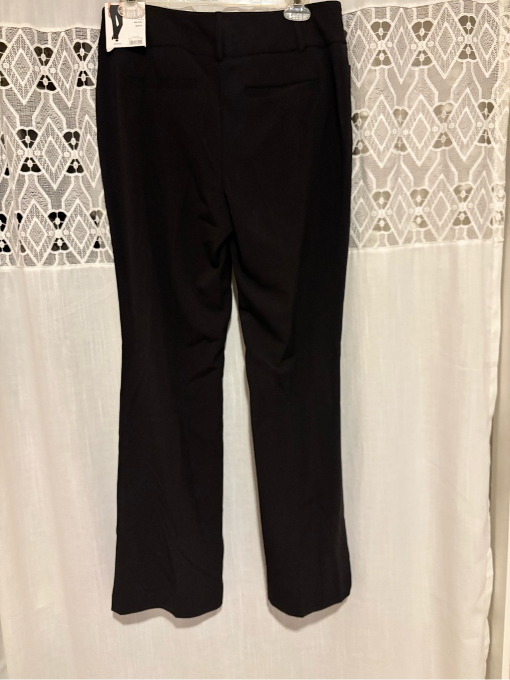 Classic Black Women's Dress Pants - Picture 3 of 4